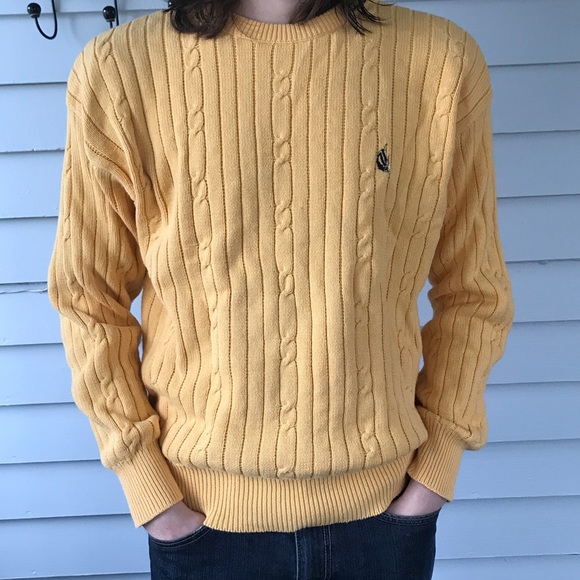 Unisex Nautica Large Cable Knit Sweater 